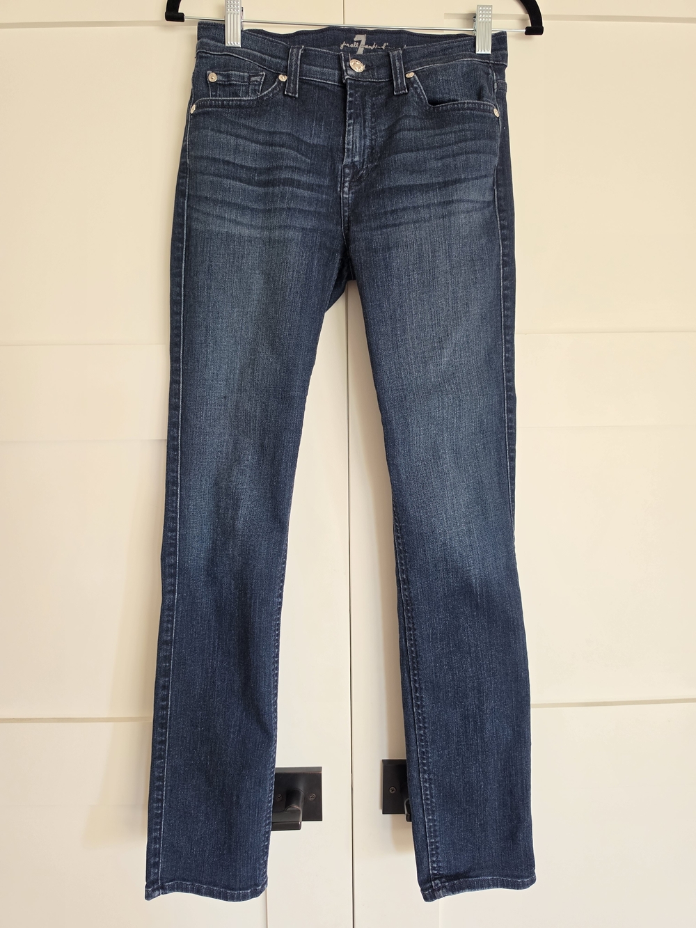 7 For All Mankind Indigo Skinny Jeans
